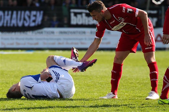 Pokalspiel Wacker gegen RWE