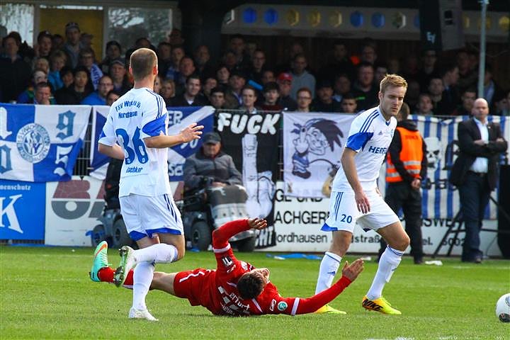 Pokalspiel Wacker gegen RWE