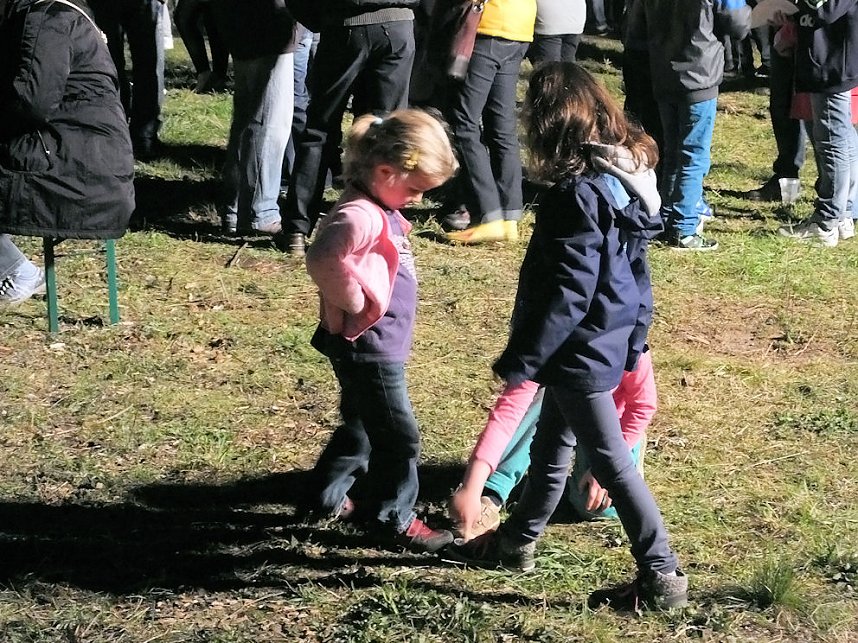 Osterfeuer in Nordhausen Nord