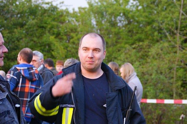 Osterfeuer in Obergebra