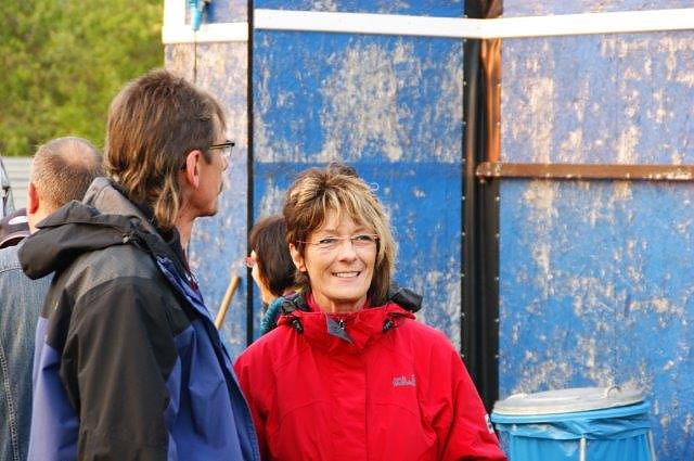 Osterfeuer in Obergebra