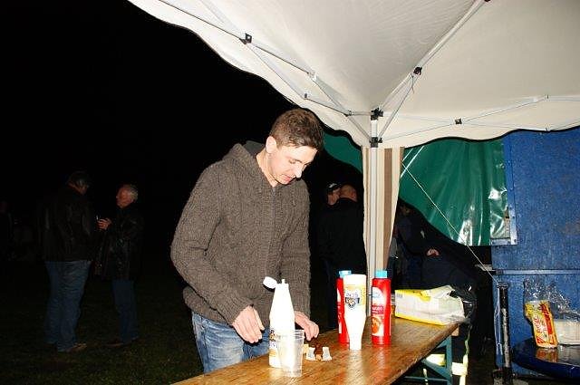 Osterfeuer in Obergebra