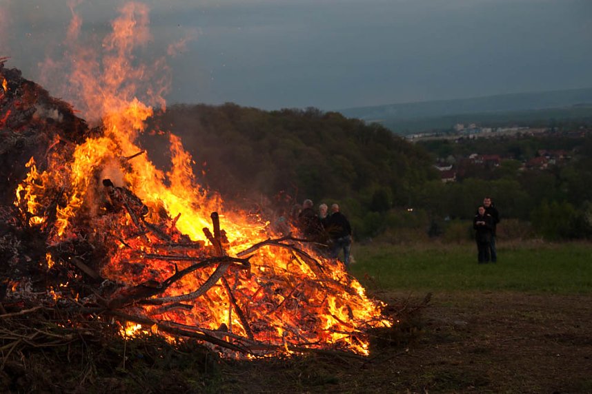 Osterfeuer in Krimderode