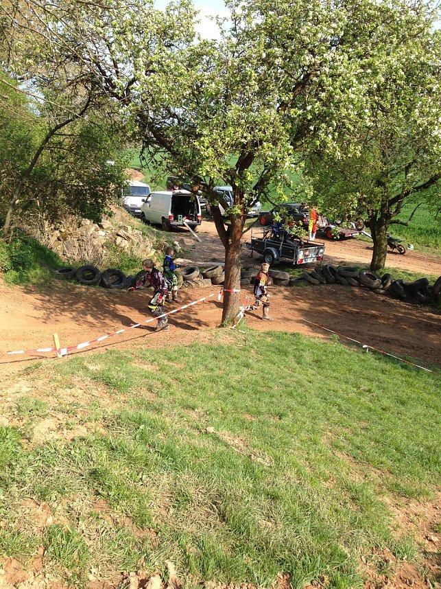 Oster&uuml;berraschung auf dem Weinberg