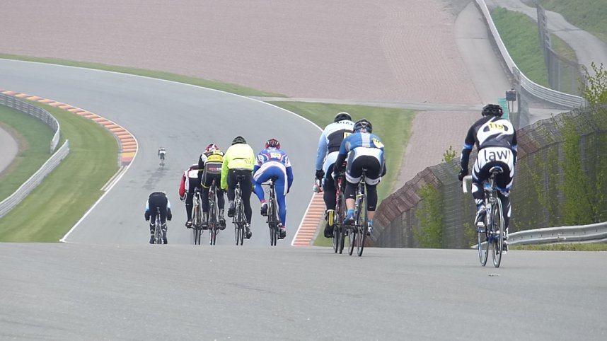Mit dem Rennrad &uuml;ber den Sachsenring