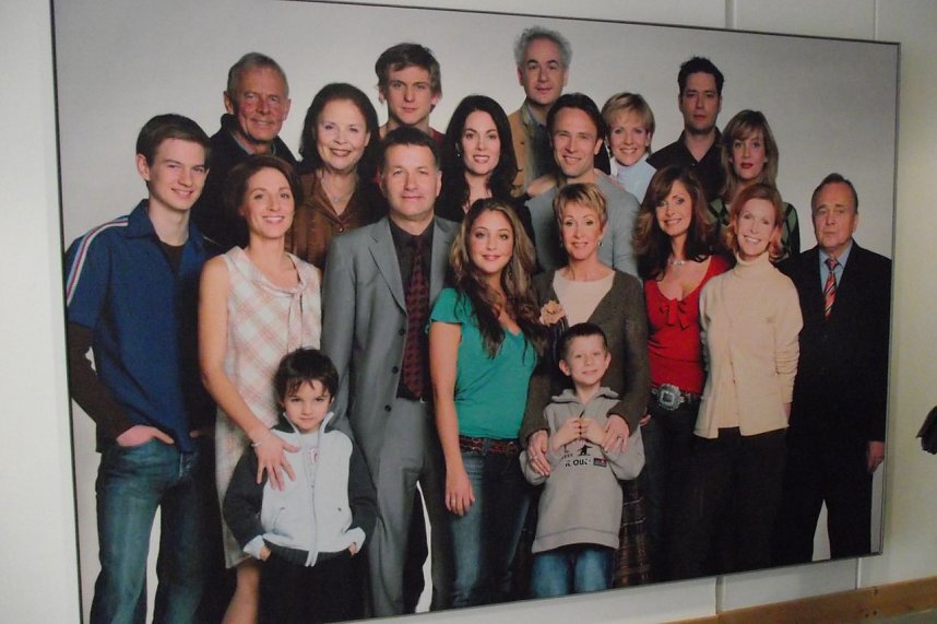 Unterwegs: Leider trafen die Besucher keinen�Arzt-Darsteller�pers&ouml;nlich.