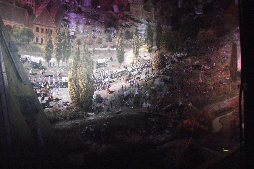 Unterwegs: In Rundbildern zeigt�Asisis�Leipzig nach der V&ouml;lkerschlacht von 1813.