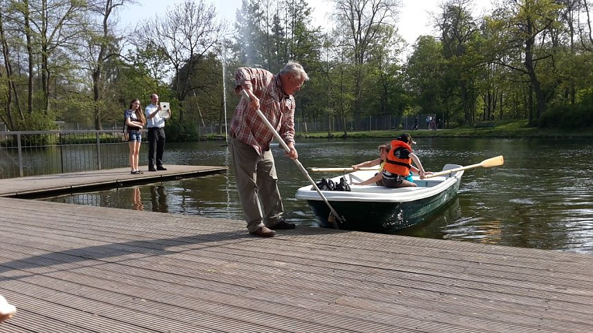 Im Stadtpark unterwegs