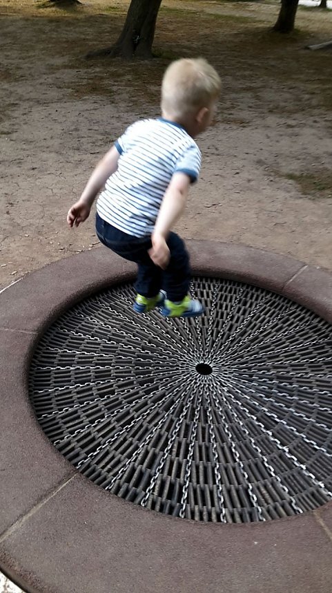 Im Stadtpark unterwegs