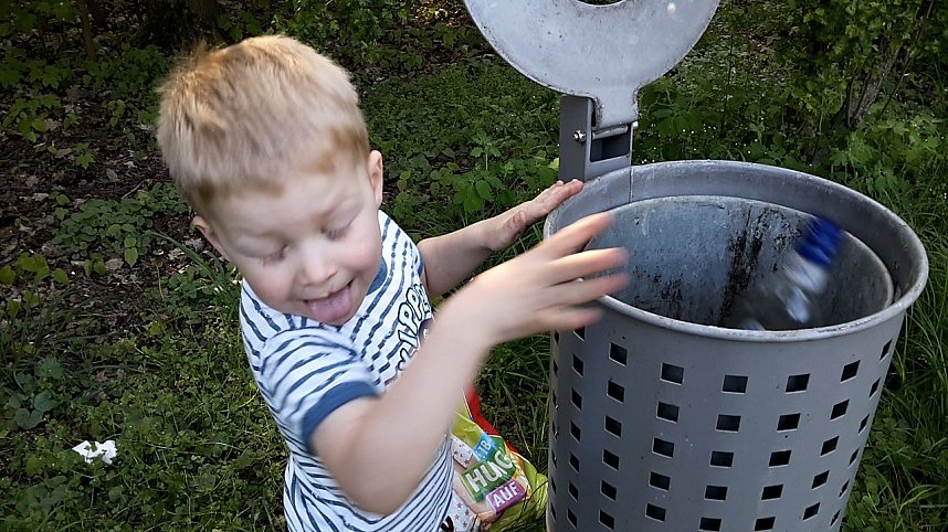 Im Stadtpark unterwegs