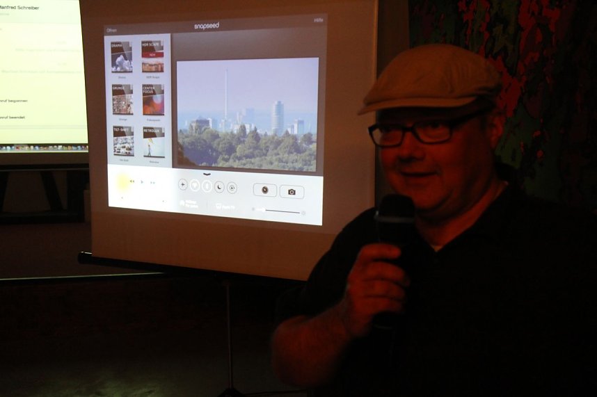 Ipad over Europe im Tabakspeicher