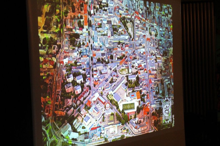 Ipad over Europe im Tabakspeicher