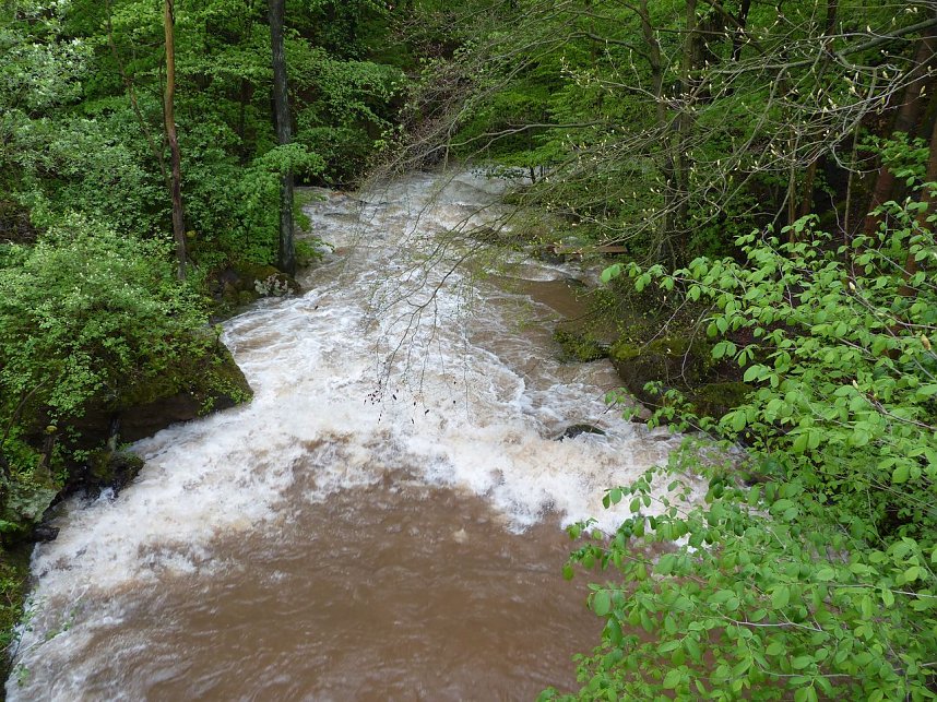 Spuren des Unwetters