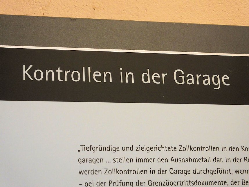 Grenz&uuml;bergang Marienborn