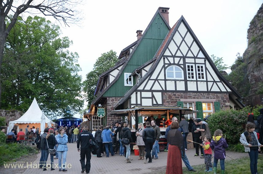 Walpurgis auf der Burg Hohnstein