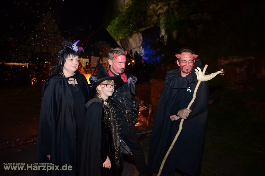 Walpurgis auf der Burg Hohnstein