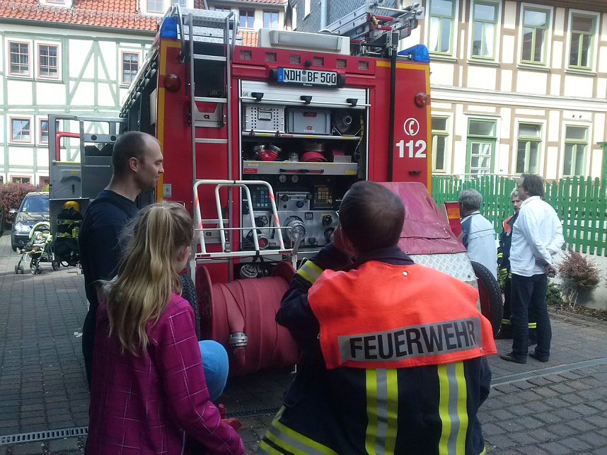 Wenn der Tabakspeicher brennt...