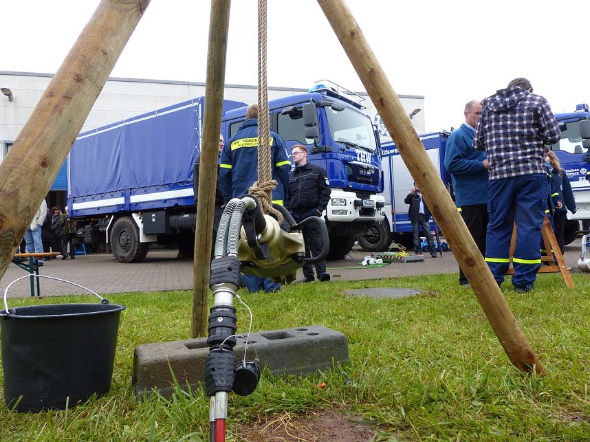 THW mit Tag der offenen T&uuml;r