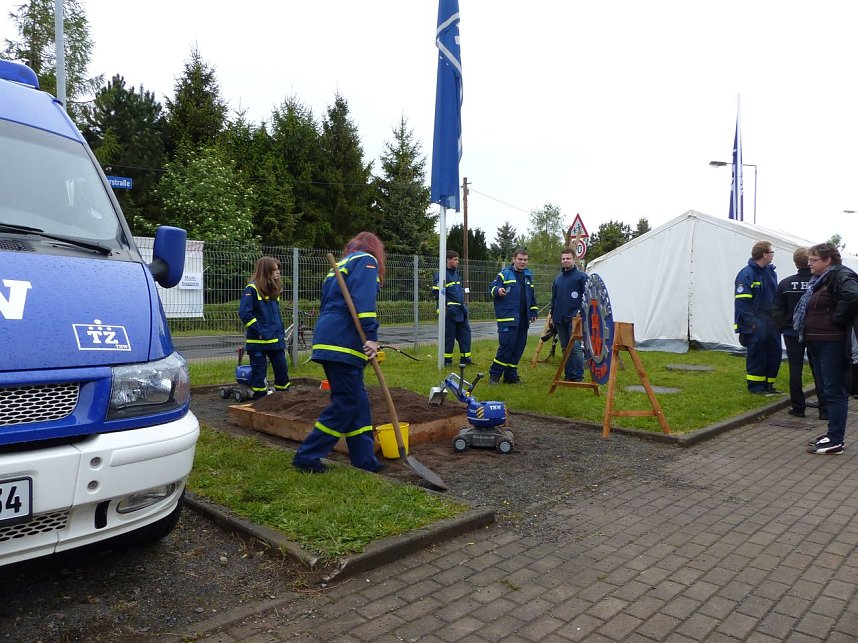 THW mit Tag der offenen T&uuml;r