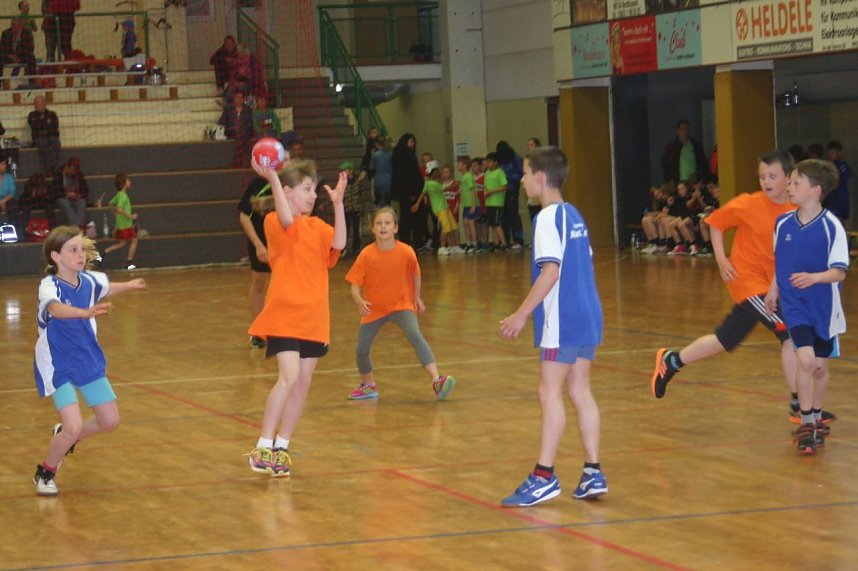 Mit viel Elan Ran an den Ball