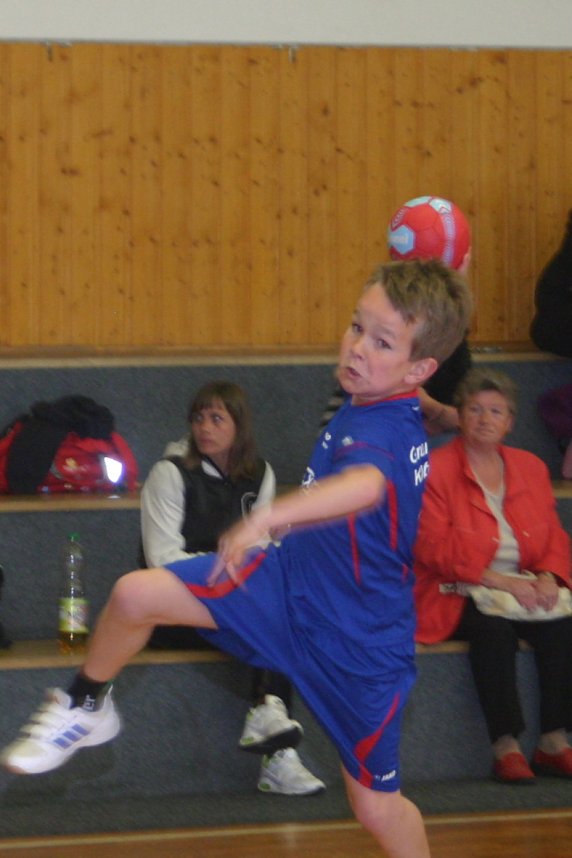 Mit viel Elan Ran an den Ball