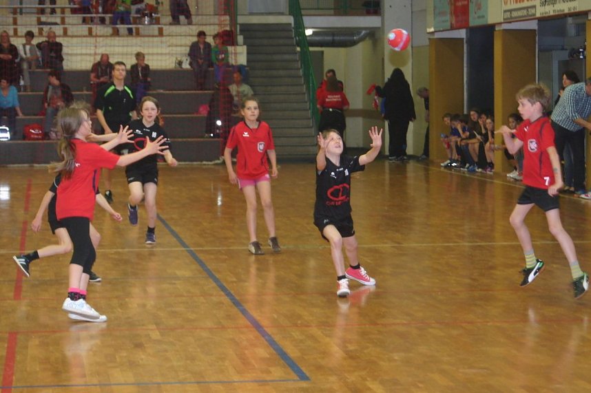 Mit viel Elan Ran an den Ball