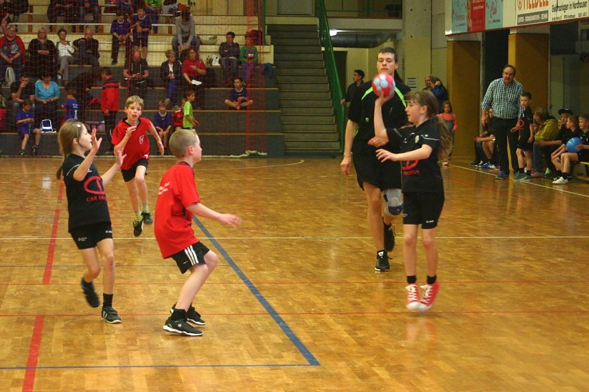 Mit viel Elan Ran an den Ball