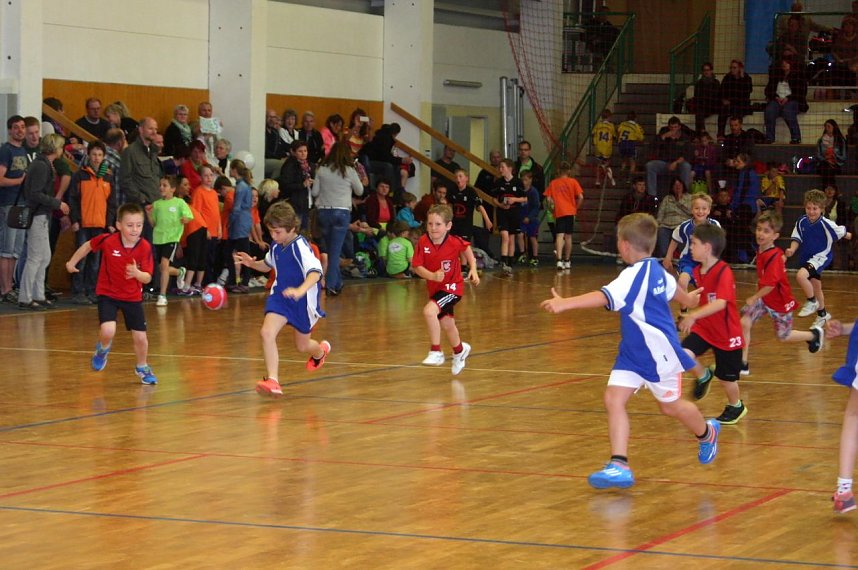 Mit viel Elan Ran an den Ball