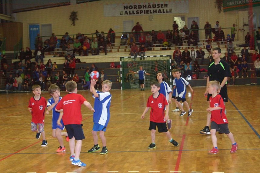 Mit viel Elan Ran an den Ball