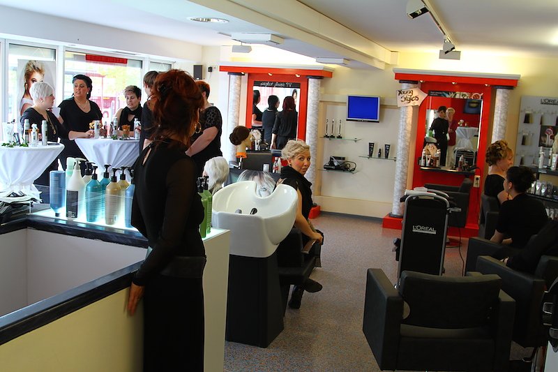 Gesteckt und gestylt