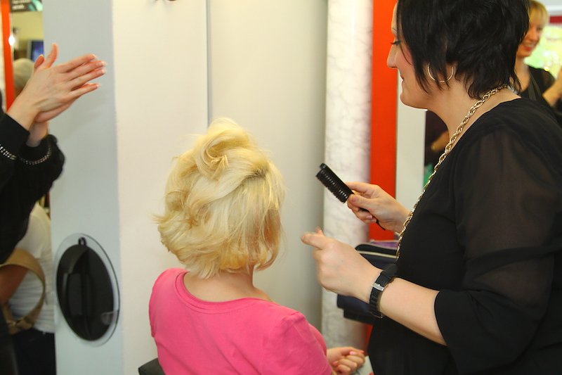 Gesteckt und gestylt