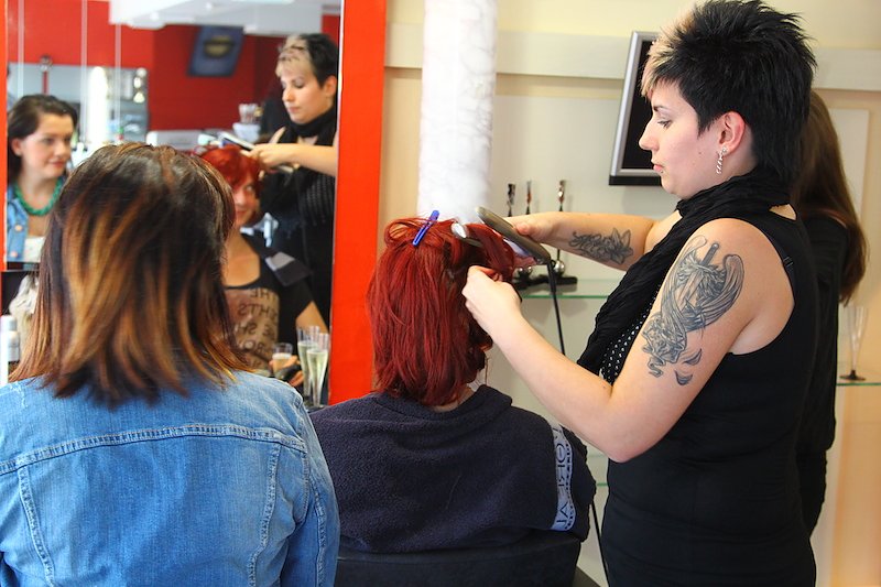 Gesteckt und gestylt