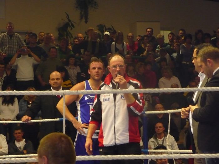 Abschied in der Halle