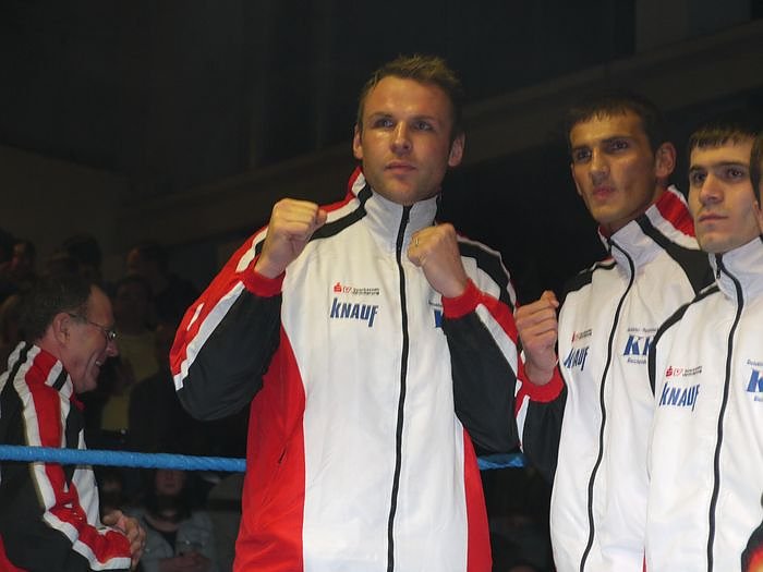 Abschied in der Halle