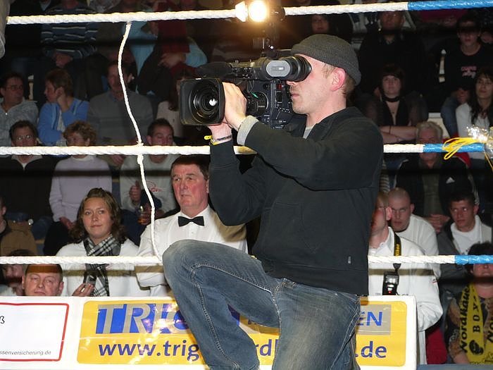 Abschied in der Halle