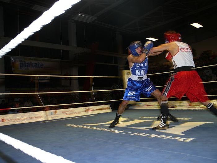 Abschied in der Halle