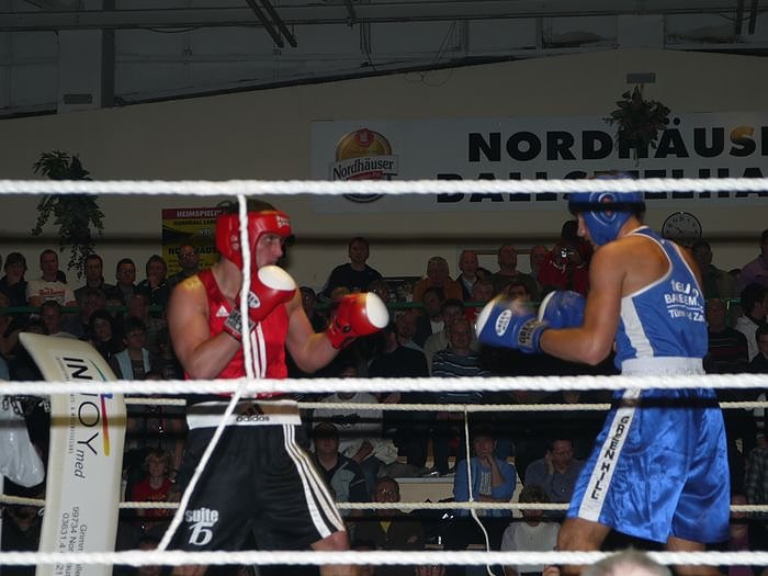 Abschied in der Halle