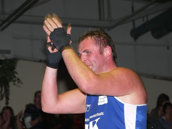 Abschied in der Halle