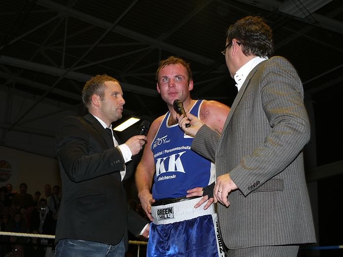 Abschied in der Halle