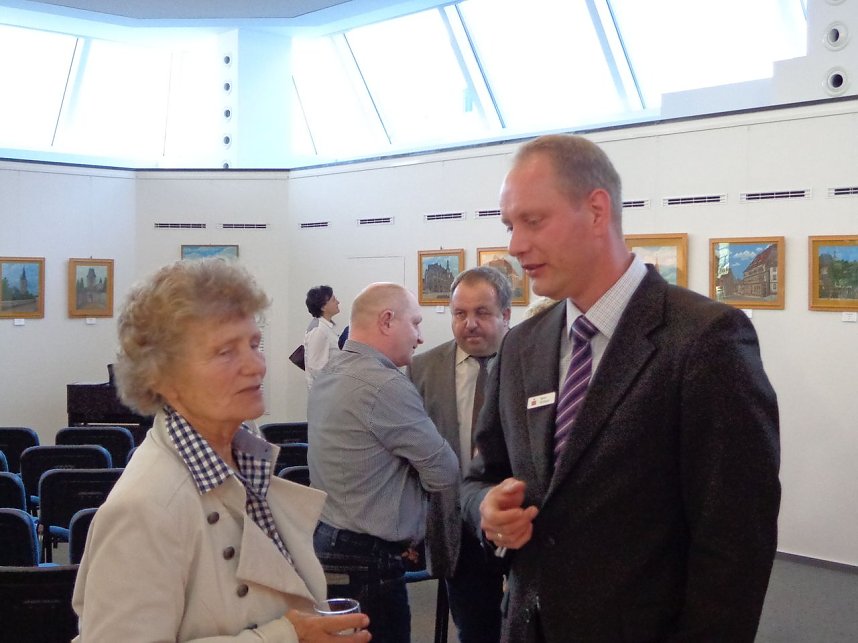 Ausstellung er&ouml;ffnet