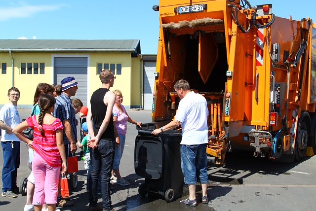 Besuch bei den Stadtwerken