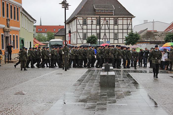 &Ouml;ffentliche Vereidigung in Sondershausen
