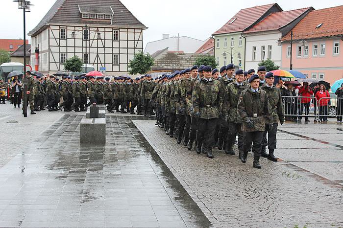 &Ouml;ffentliche Vereidigung in Sondershausen