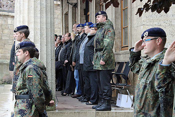 &Ouml;ffentliche Vereidigung in Sondershausen