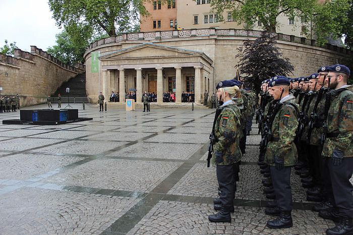 &Ouml;ffentliche Vereidigung in Sondershausen
