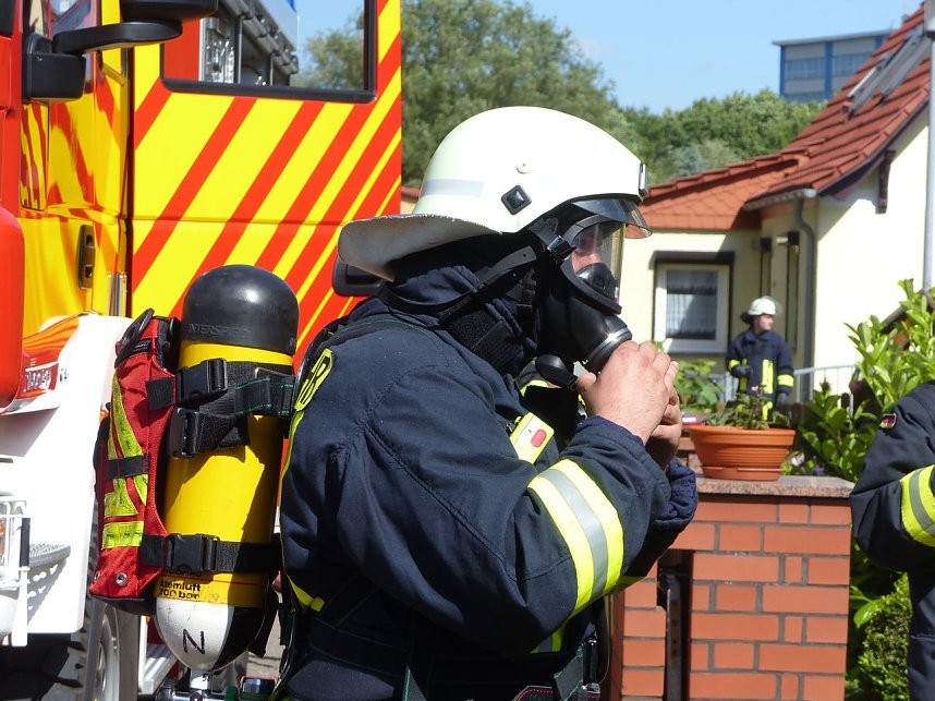 Feuer in der Vogelsiedlung