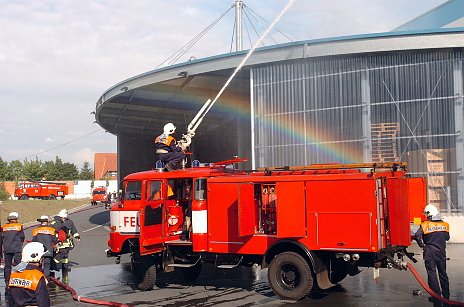 Einsatz&uuml;bung Feuerwehr