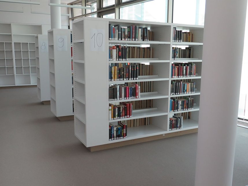 Besuch im B&uuml;rgerhaus: Die schon teilweise gef&uuml;llt