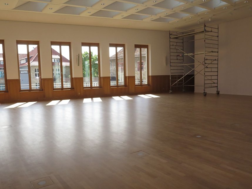 Besuch im B&uuml;rgerhaus: Ratssaal