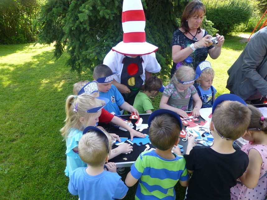 Mit Begeisterung bei Verkehrserziehung